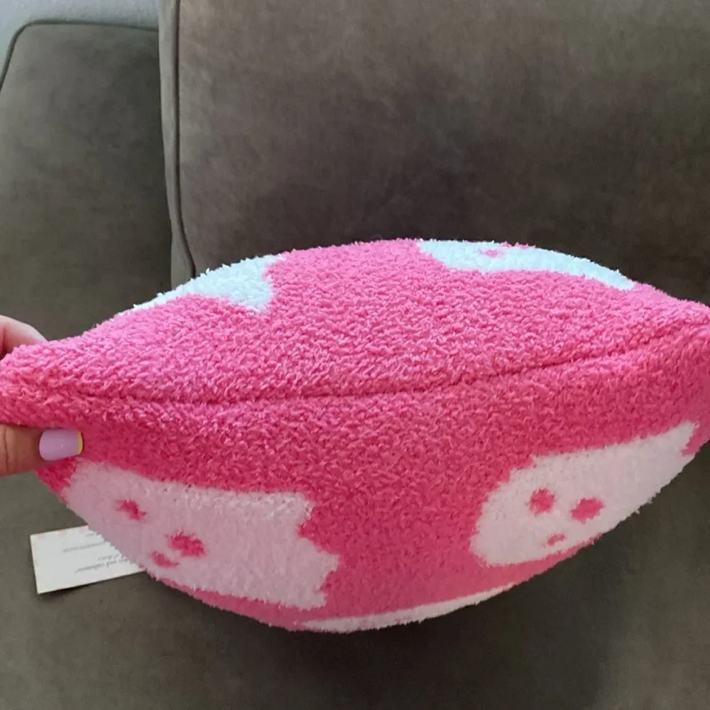 NWT- Cupcakes and Cashmere- viral ghost pillow- pink and white